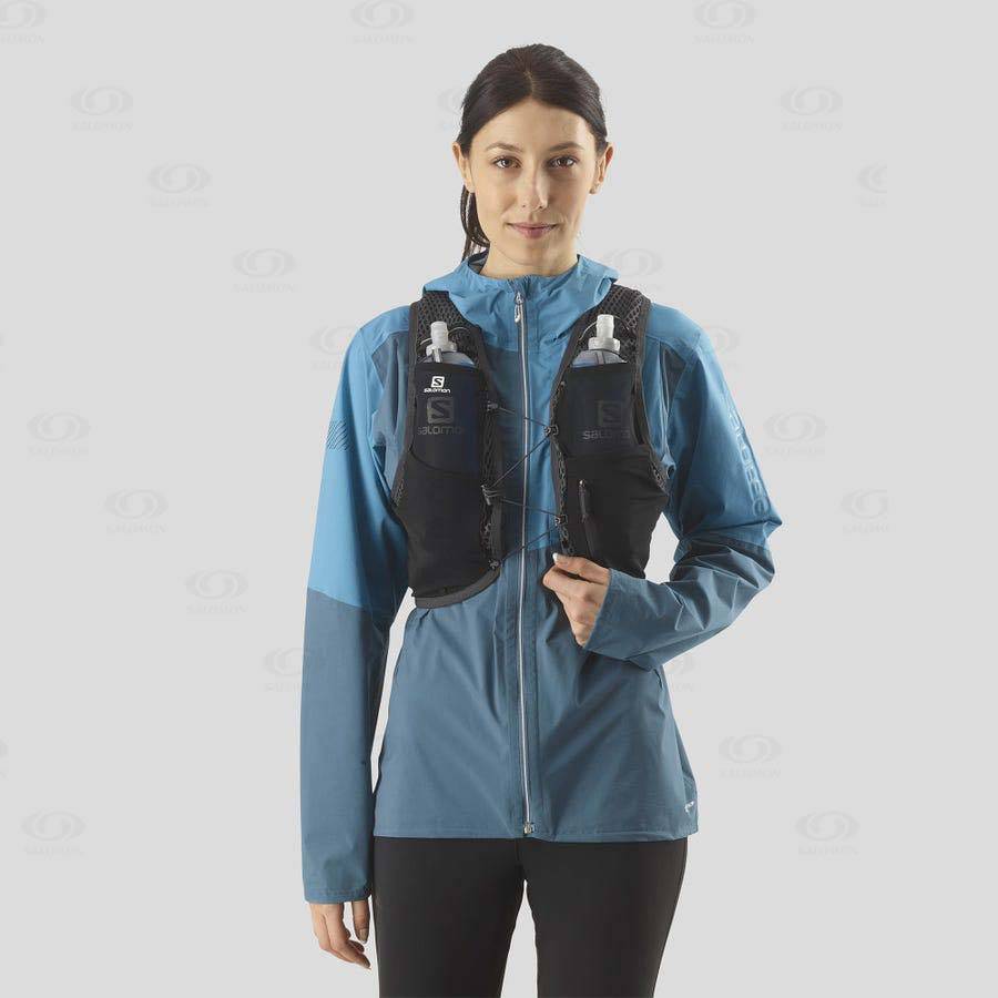 Salomon ACTIVE SKIN 4 Löparryggsäck Dam Svarta | SE-S2087