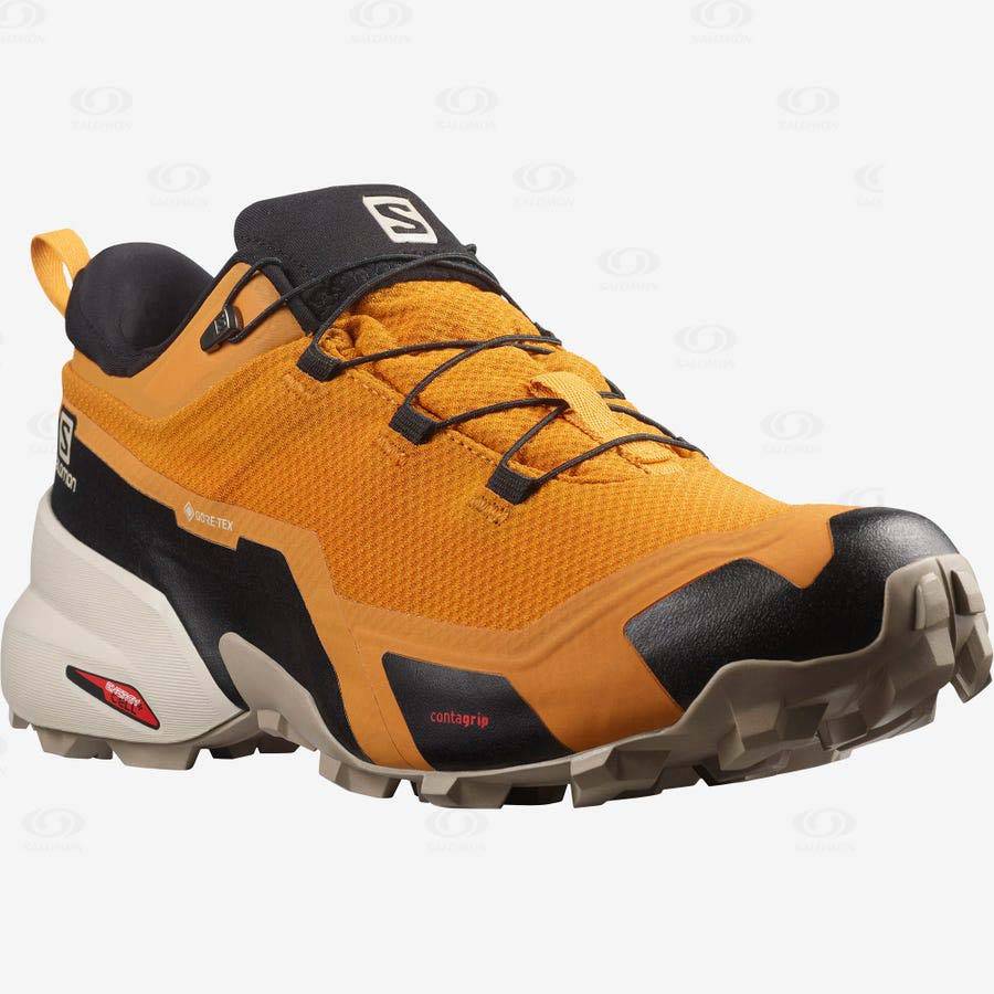 Salomon CROSS HIKE GORE-TEX Vattentäta Skor Herr Orange | SE-O1042