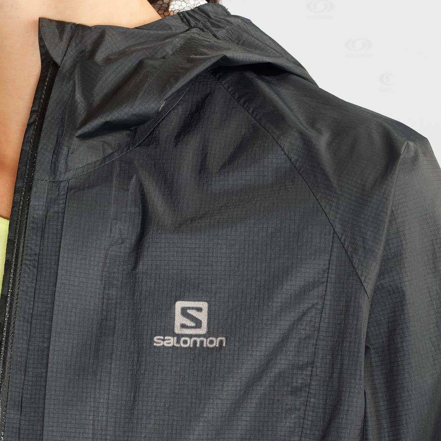 Salomon Jacka BONATTI WATERPROOF Softshelljacka Dam Svarta | SE-W1640