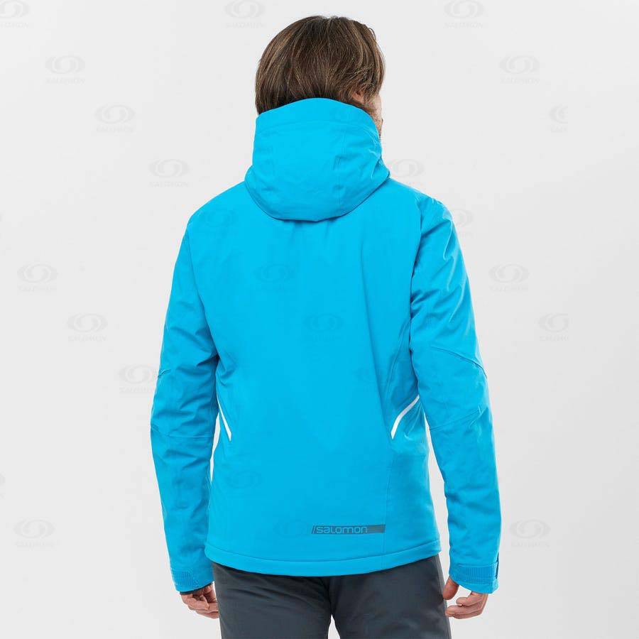 Salomon Jacka BRILLIANT Softshelljacka Herr Blå | SE-L2131