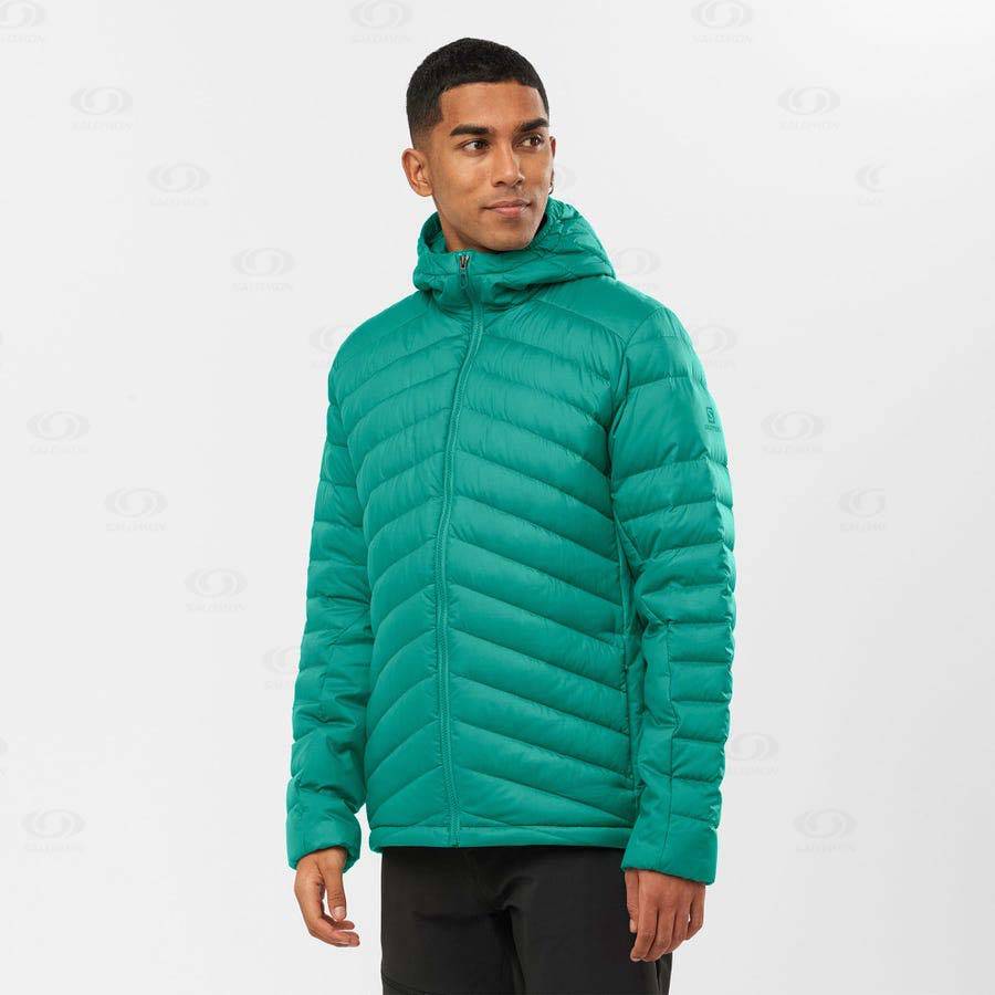 Salomon Jacka ESSENTIAL XWARM DOWN Softshelljacka Herr Gröna | SE-M1587