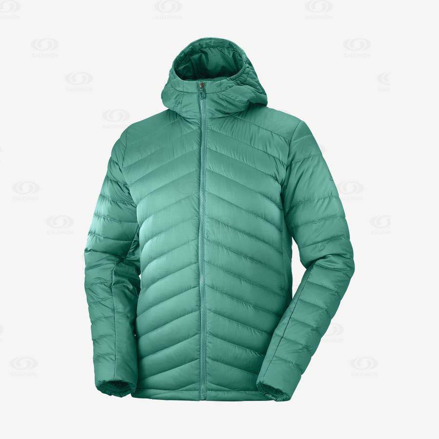 Salomon Jacka ESSENTIAL XWARM DOWN Softshelljacka Herr Gröna | SE-M1587