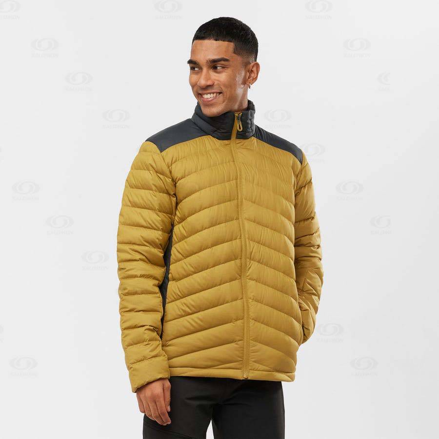 Salomon Jacka ESSENTIAL XWARM DOWN Softshelljacka Herr Gula | SE-O1061