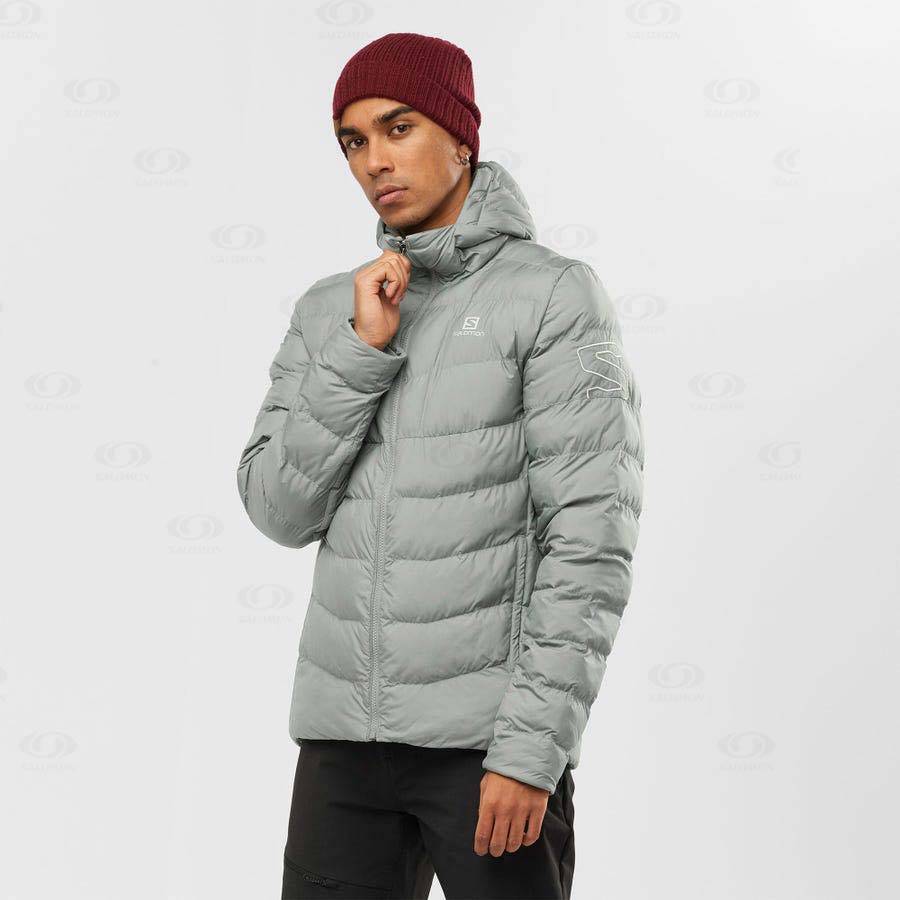 Salomon Jacka ESSENTIAL XWARM INSULATED Softshelljacka Herr Olivgröna | SE-O2167