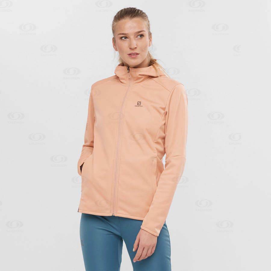 Salomon Jacka GORE TEX INFINIUM™ WINDSTOPPER® Softshelljacka Dam Rosa | SE-N2149