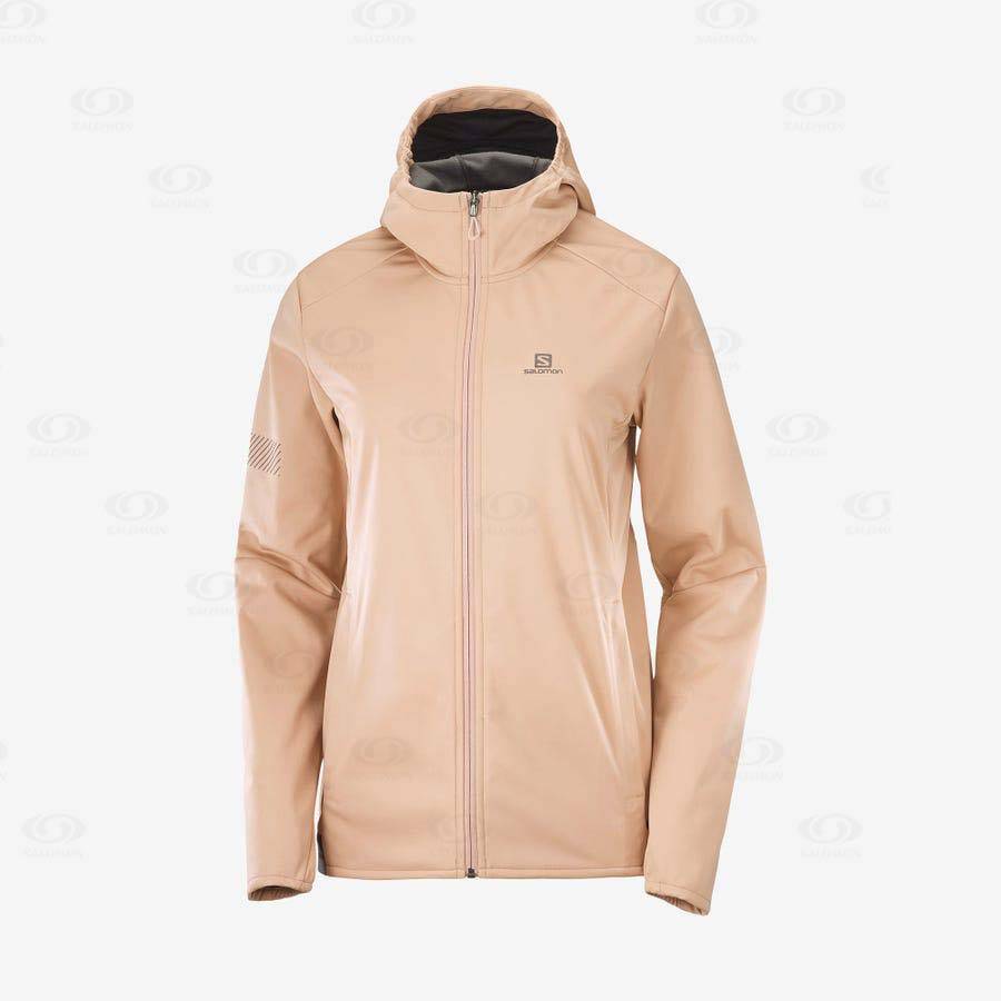 Salomon Jacka GORE TEX INFINIUM™ WINDSTOPPER® Softshelljacka Dam Rosa | SE-N2149