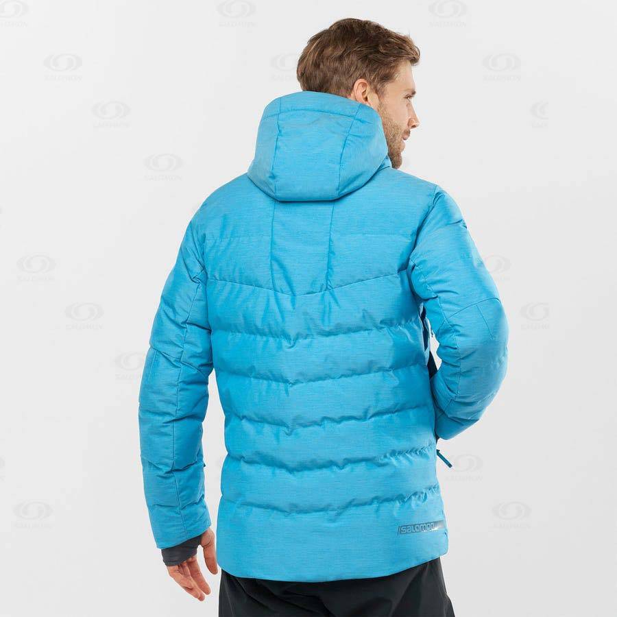 Salomon Jacka SNOWSHELTER Softshelljacka Herr Blå | SE-N1841