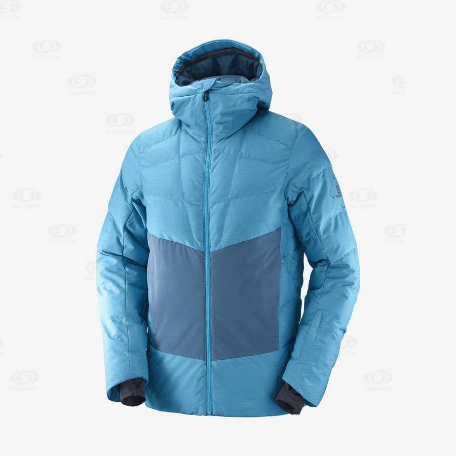 Salomon Jacka SNOWSHELTER Softshelljacka Herr Blå | SE-N1841