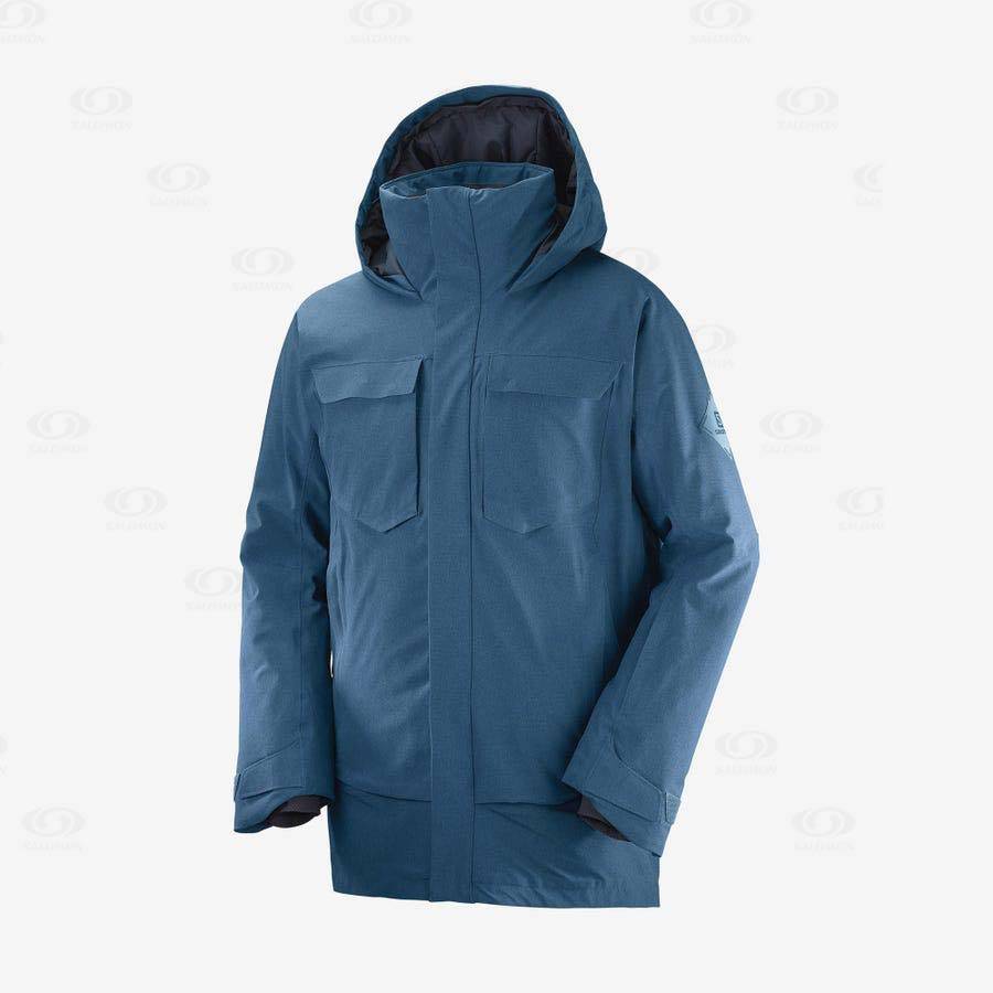 Salomon Jacka STANCE CARGO Softshelljacka Herr Blå | SE-L1991