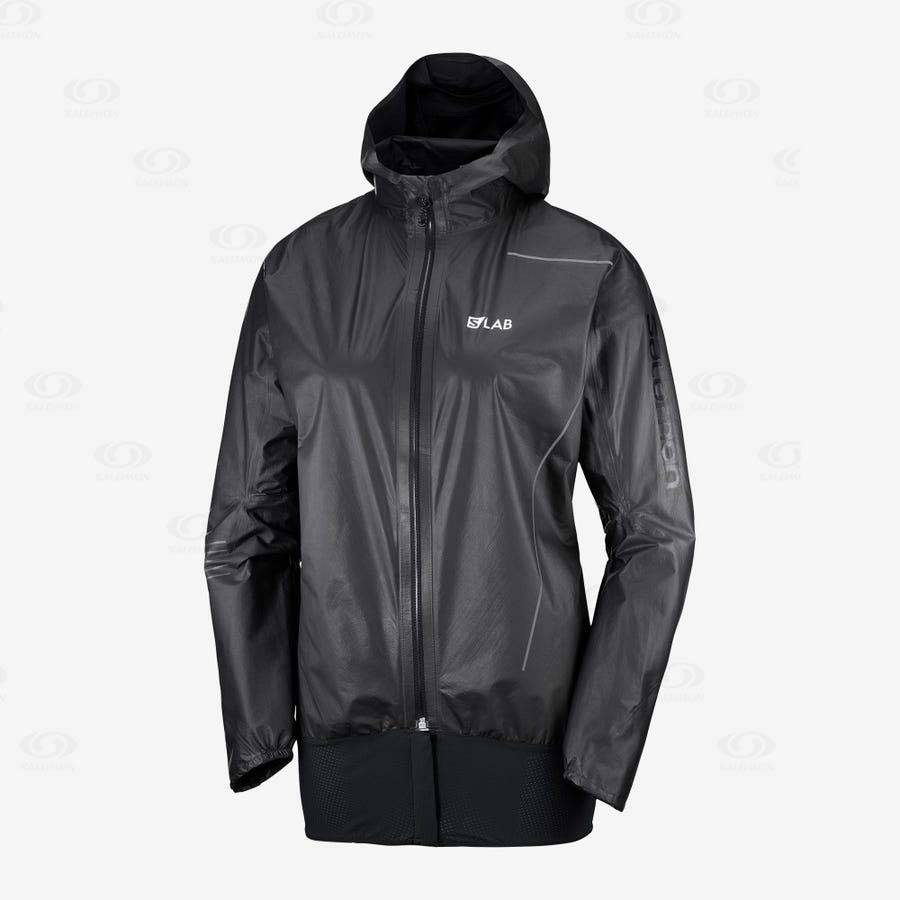 Salomon Jacka S/LAB GORE-TEX SHAKEDRY™ Softshelljacka Dam Svarta | SE-L2432