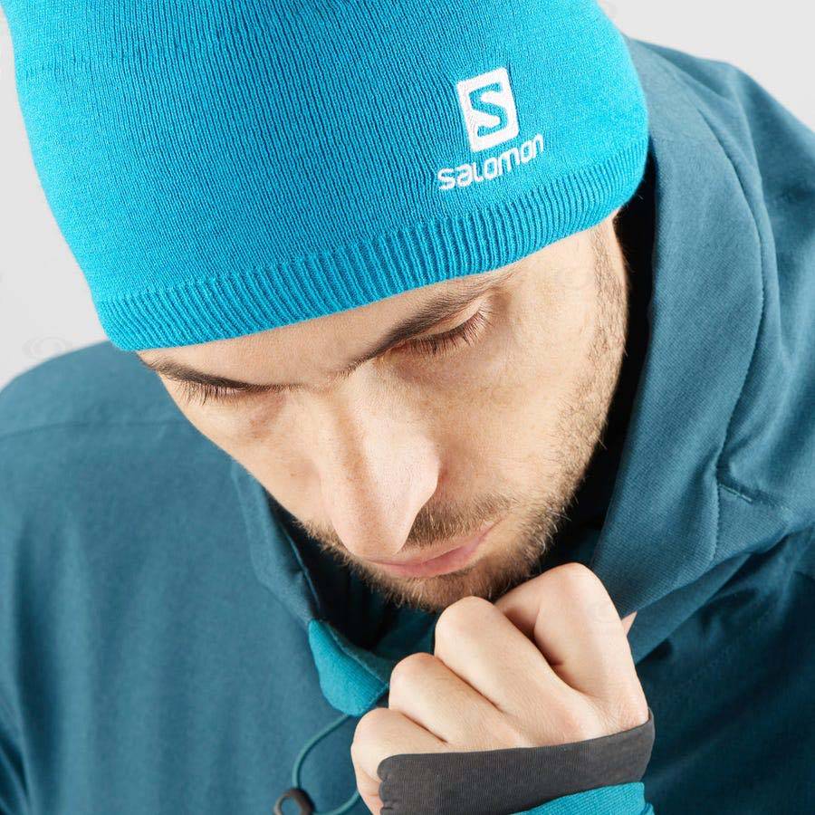 Salomon LOGO Hatt Dam Blå | SE-L2208