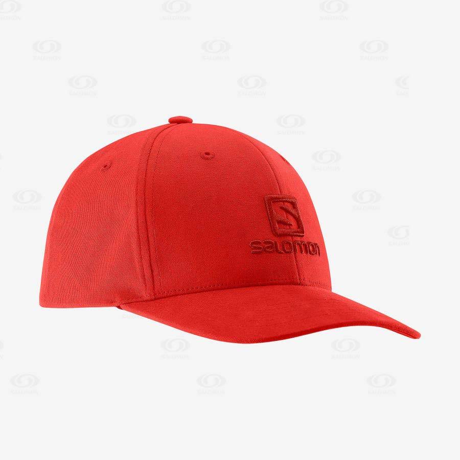 Salomon LOGO Hatt Dam Röda | SE-W1540