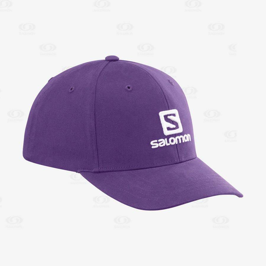 Salomon LOGO Hatt Herr Lila | SE-S1023