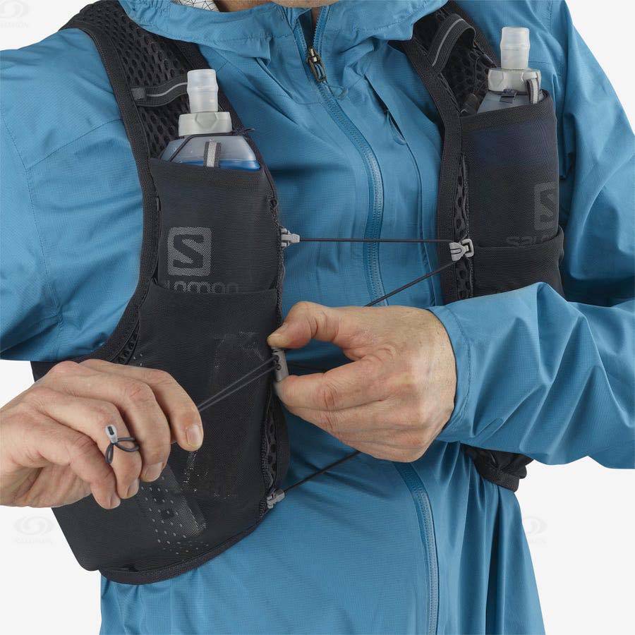 Salomon NOCTURN ACTIVE SKIN 4 Löparryggsäck Herr Svarta | SE-O2097