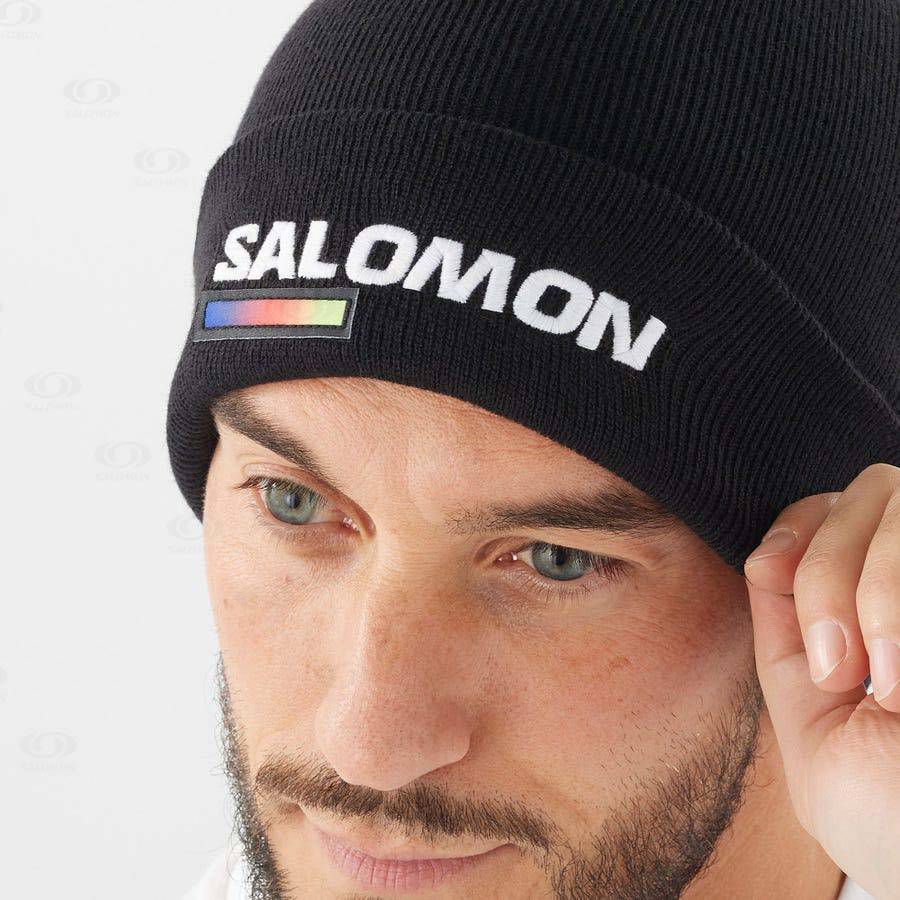 Salomon OUTLIFE LOGO Hatt Dam Svarta | SE-N2121