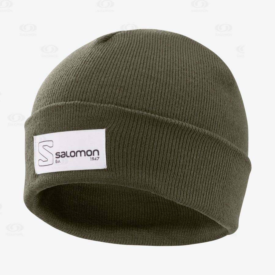 Salomon OUTLIFE LOGO Hatt Herr Olivgröna | SE-S1051