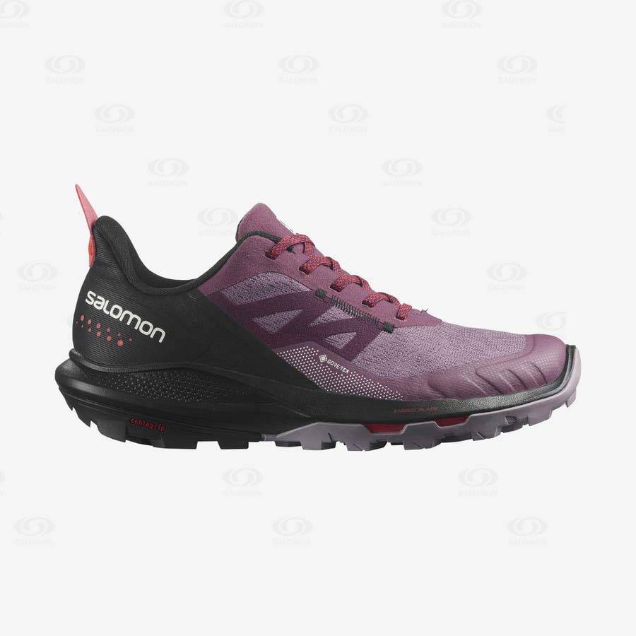 Salomon OUTPULSE GORE-TEX Vandringsskor Dam Lila | SE-L2047