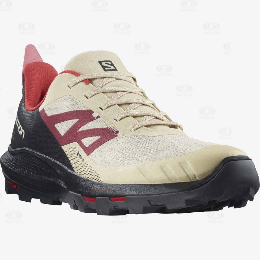 Salomon OUTPULSE GORE-TEX Vandringsskor Herr Beige | SE-M1874