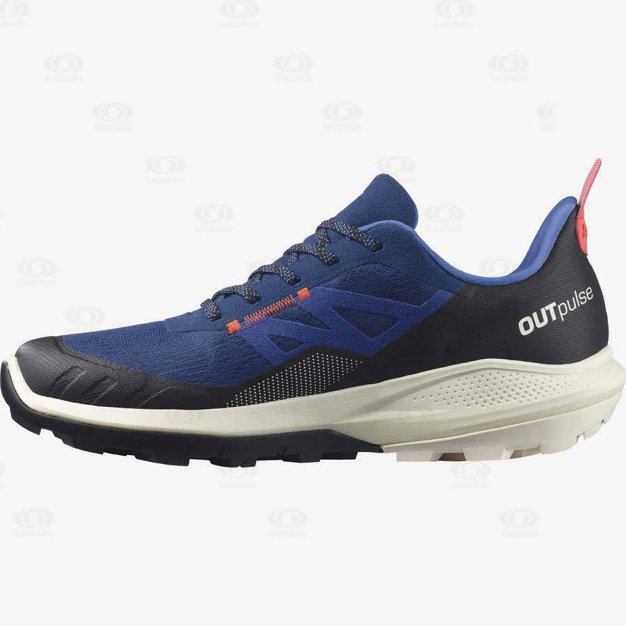 Salomon OUTPULSE GORE-TEX Vandringsskor Herr Marinblå | SE-O2342