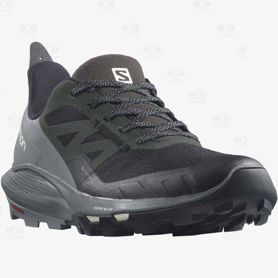 Salomon OUTPULSE GORE-TEX Vattentäta Skor Dam Grå Svarta | SE-L2516