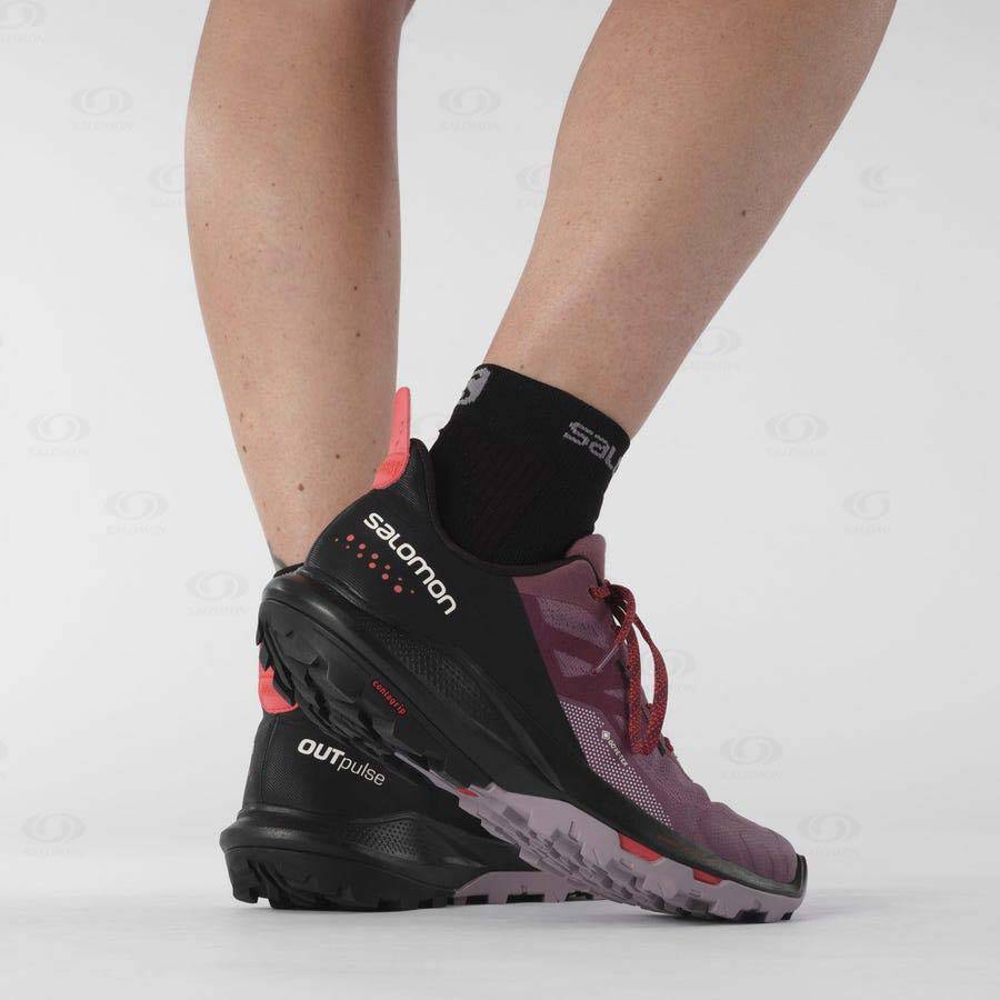 Salomon OUTPULSE GORE-TEX Vattentäta Skor Dam Lila | SE-W2030