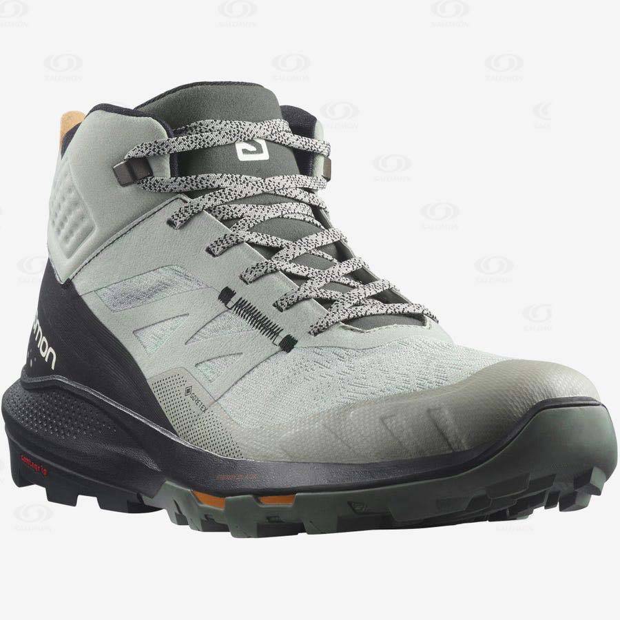 Salomon OUTPULSE MID GORE-TEX Vandringskängor Herr Svarta Turkos | SE-N1925