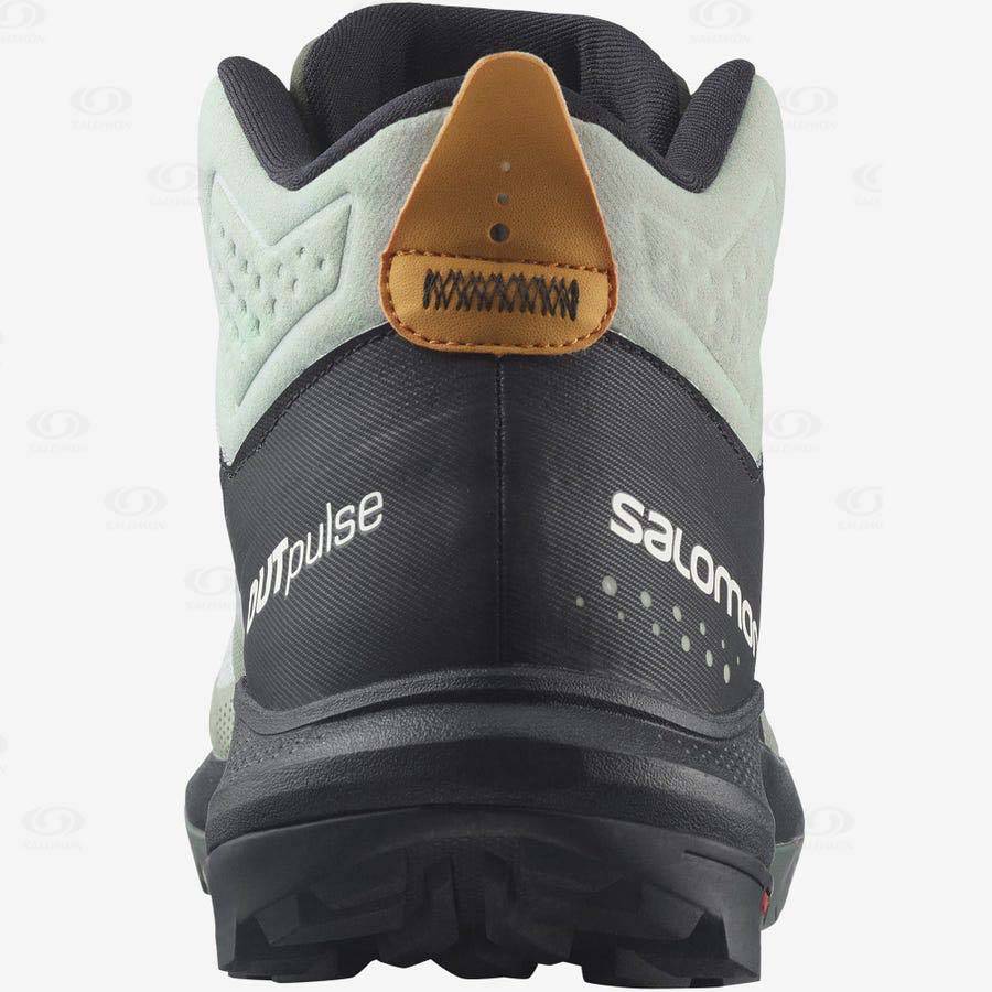 Salomon OUTPULSE MID GORE-TEX Vandringskängor Herr Svarta Turkos | SE-N1925