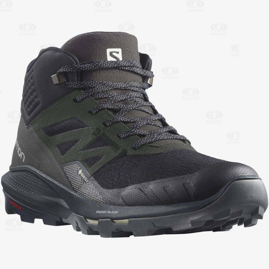 Salomon OUTPULSE MID GORE-TEX Vandringskängor Herr Svarta | SE-O2337