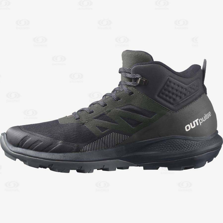 Salomon OUTPULSE MID GORE-TEX Vandringskängor Herr Svarta | SE-O2337