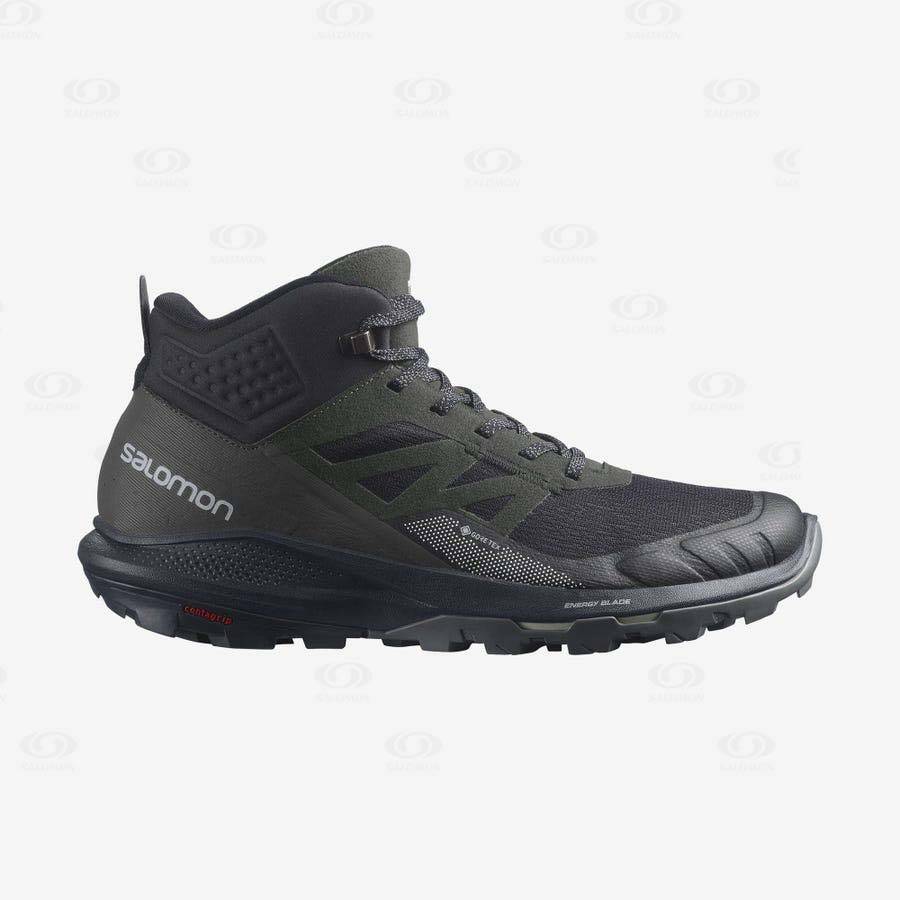 Salomon OUTPULSE MID GORE-TEX Vandringskängor Herr Svarta | SE-O2337