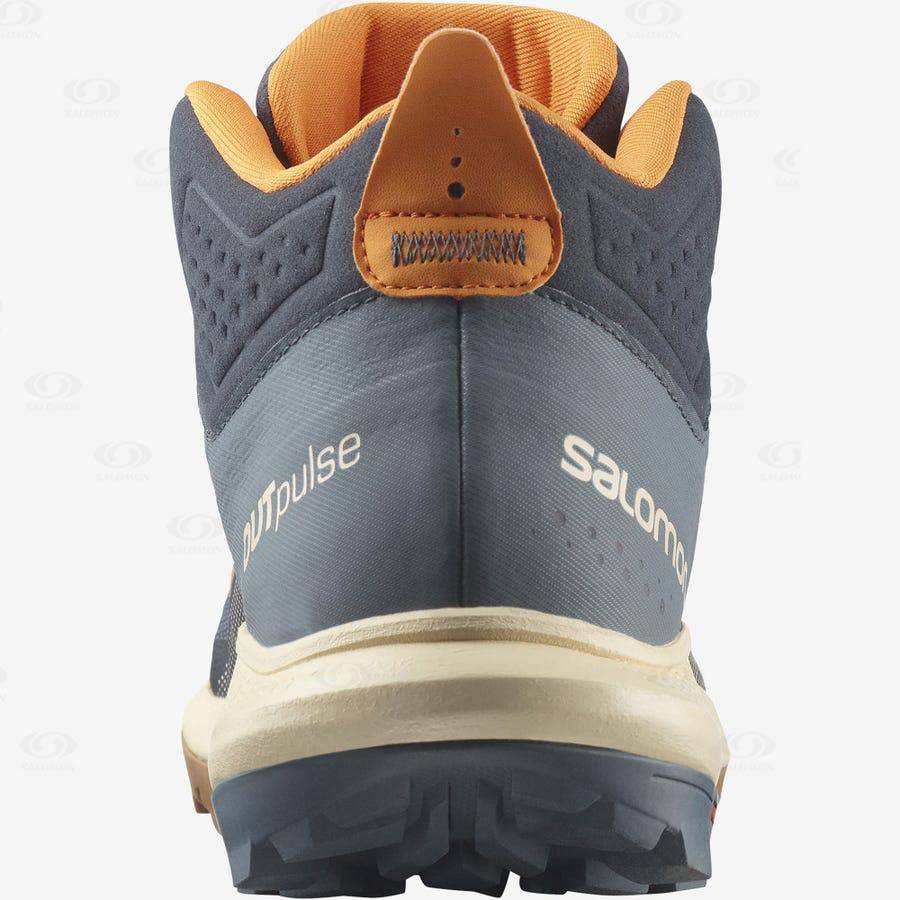 Salomon OUTPULSE MID GORE-TEX Vandringskängor Herr Grå | SE-O2580