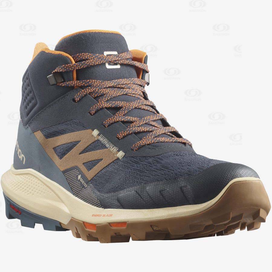 Salomon OUTPULSE MID GORE-TEX Vandringskängor Herr Grå | SE-O2580