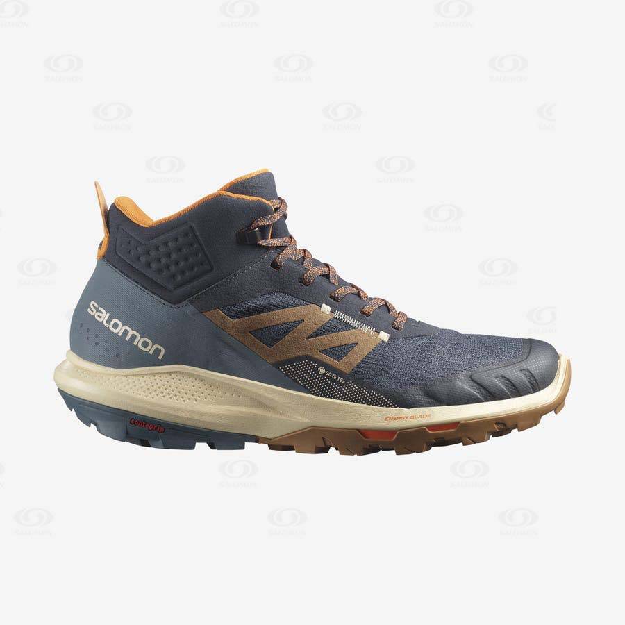 Salomon OUTPULSE MID GORE-TEX Vandringskängor Herr Grå | SE-O2580