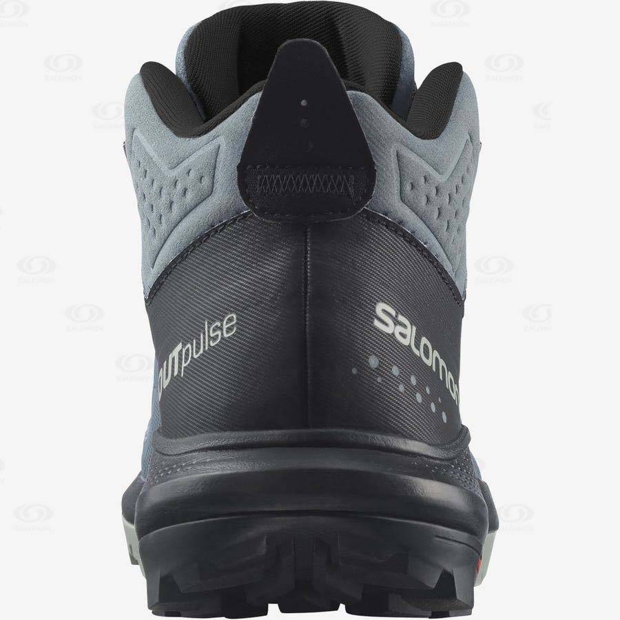 Salomon OUTPULSE MID GORE-TEX Vattentäta Skor Dam Silver | SE-L2285