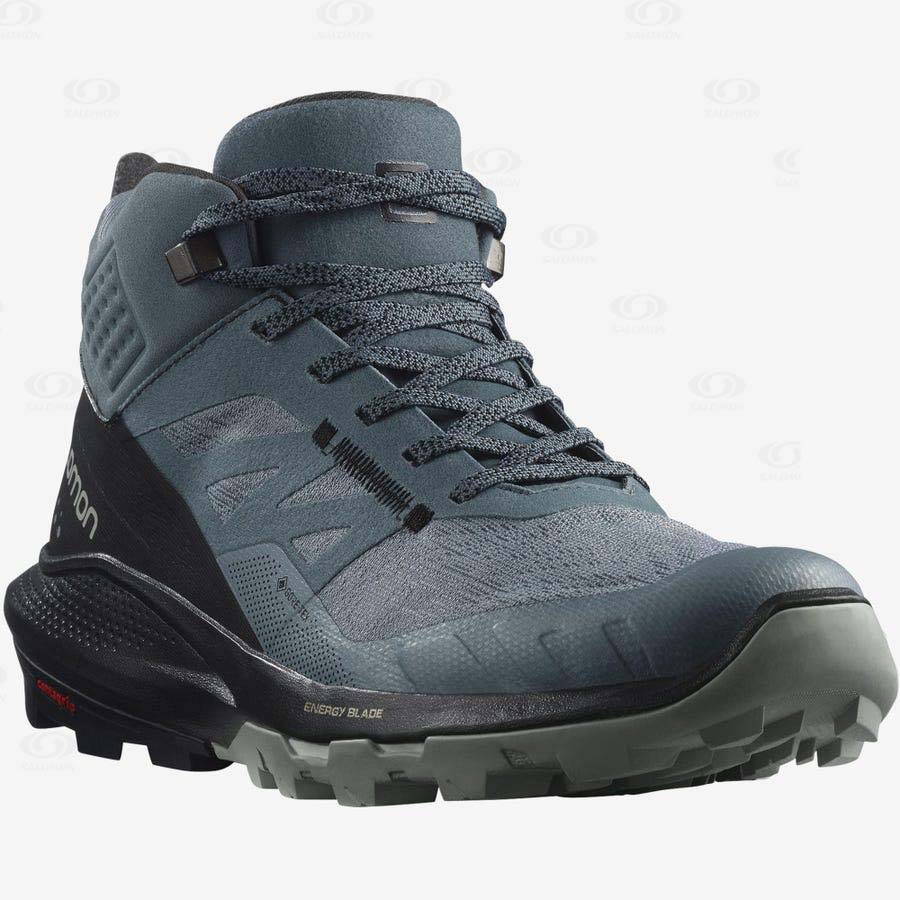 Salomon OUTPULSE MID GORE-TEX Vattentäta Skor Dam Silver | SE-L2285