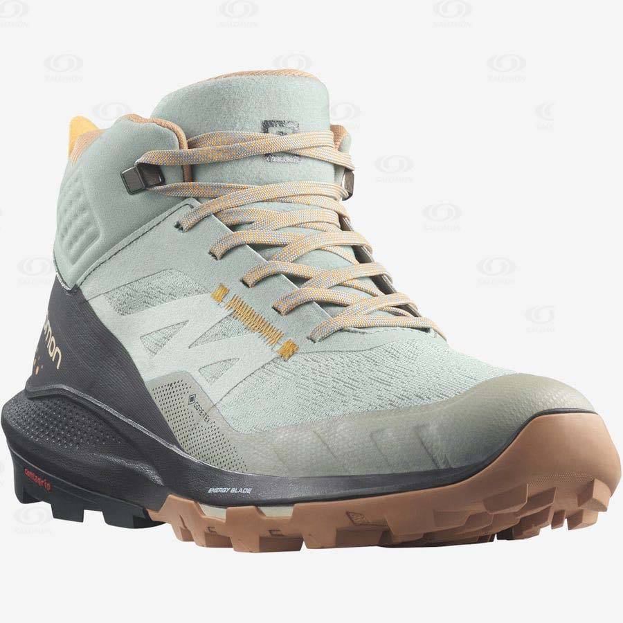 Salomon OUTPULSE MID GORE-TEX Vattentäta Skor Dam Mintgröna | SE-O2421