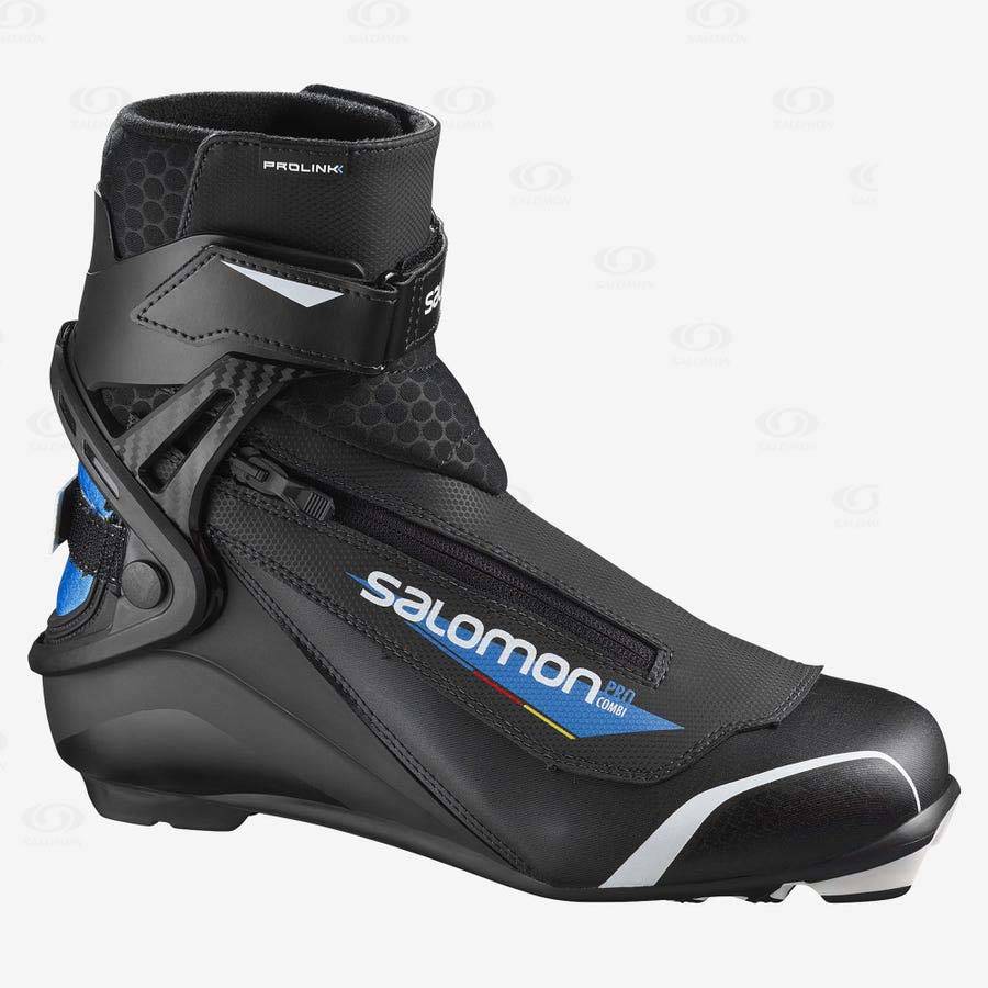 Salomon PRO COMBI PROLINK Pjäxor Dam Svarta Blå | SE-N1897