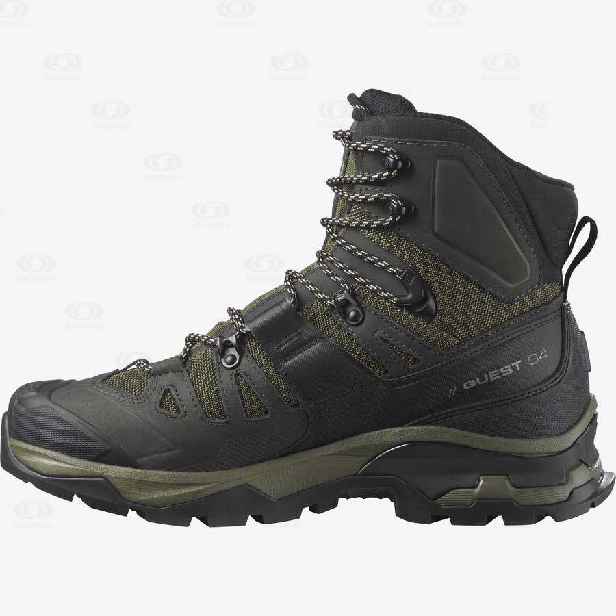 Salomon QUEST 4 GORE-TEX Vandringskängor Herr Olivgröna | SE-A2228