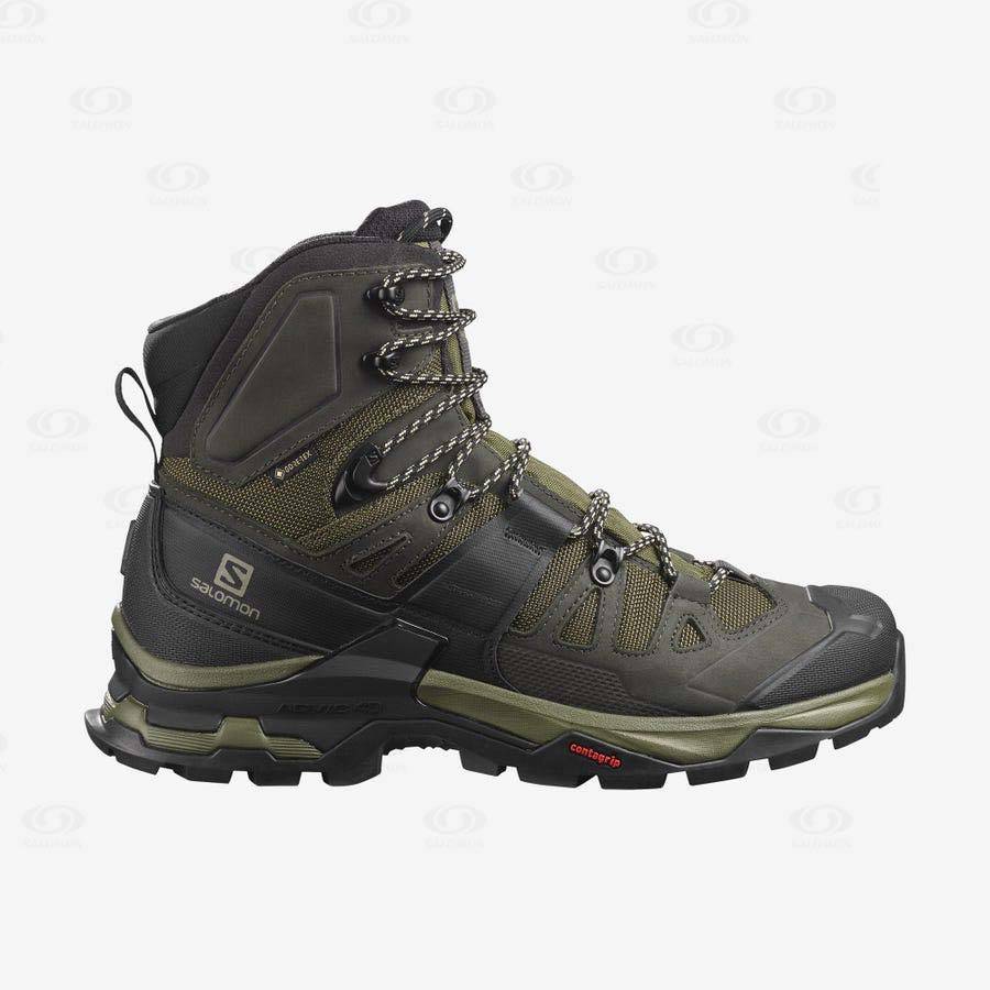 Salomon QUEST 4 GORE-TEX Vandringskängor Herr Olivgröna | SE-A2228