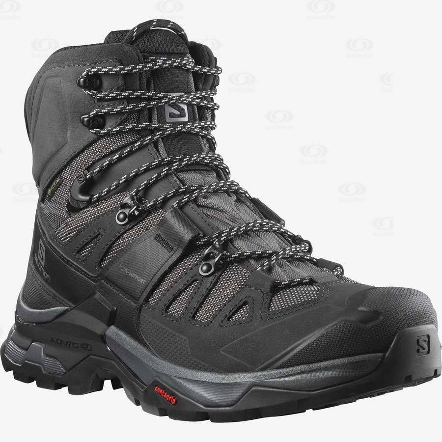 Salomon QUEST 4 GORE-TEX Vandringskängor Herr Grå Svarta | SE-O1145