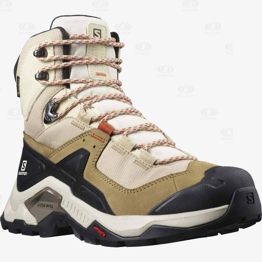 Salomon QUEST ELEMENT GORE-TEX Vattentäta Skor Dam Bruna | SE-L1039