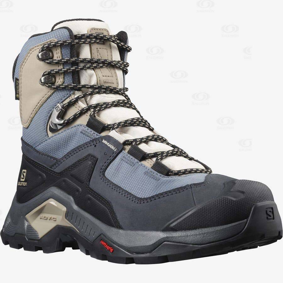 Salomon QUEST ELEMENT GORE-TEX Vattentäta Skor Dam Svarta | SE-M1713