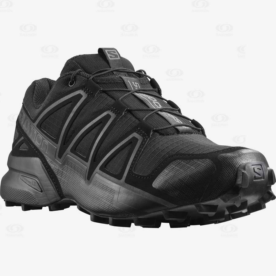 Salomon SPEEDCROSS 4 WIDE FORCES Militärkängor Herr Svarta | SE-L1564