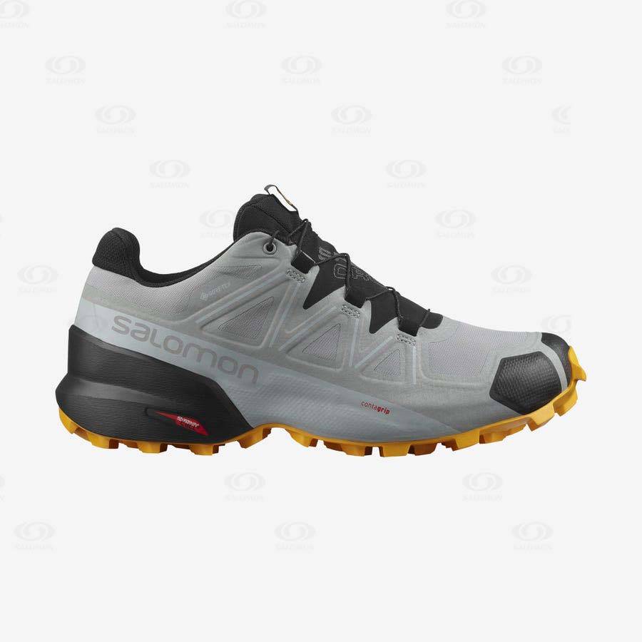 Salomon SPEEDCROSS 5 GORE-TEX Trailskor Herr Svarta Grå | SE-A1878