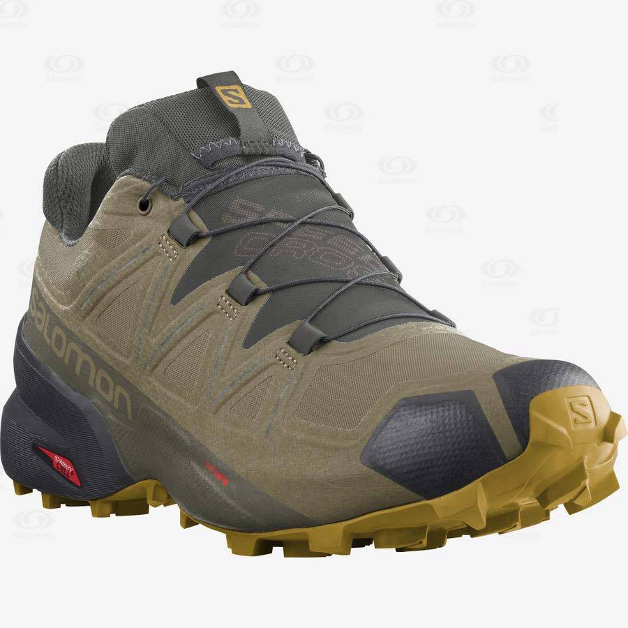 Salomon SPEEDCROSS 5 GORE-TEX Trailskor Herr Olivgröna | SE-L1354