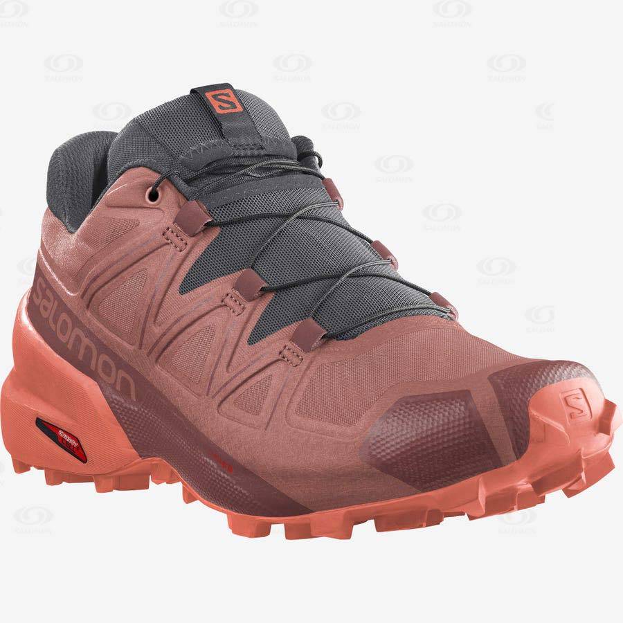 Salomon SPEEDCROSS 5 Trailskor Dam Orange | SE-M1993