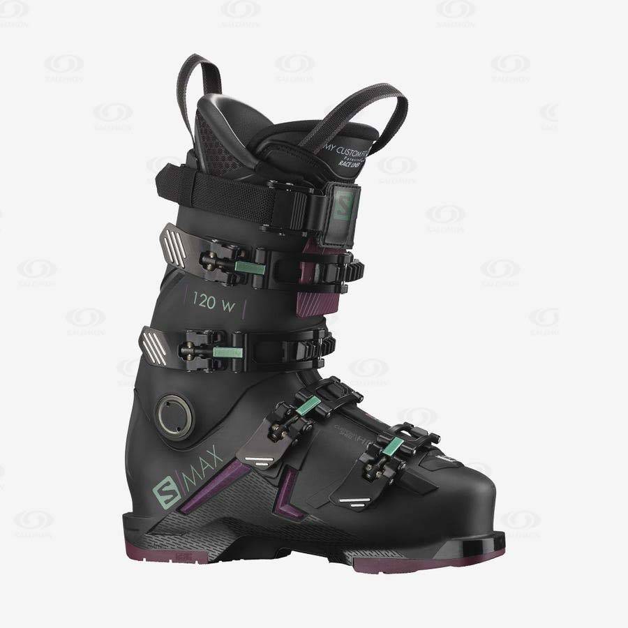 Salomon S/MAX 120 Pjäxor Dam Svarta | SE-A2627