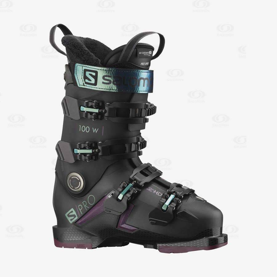 Salomon S/PRO 100 Pjäxor Dam Svarta | SE-M1860