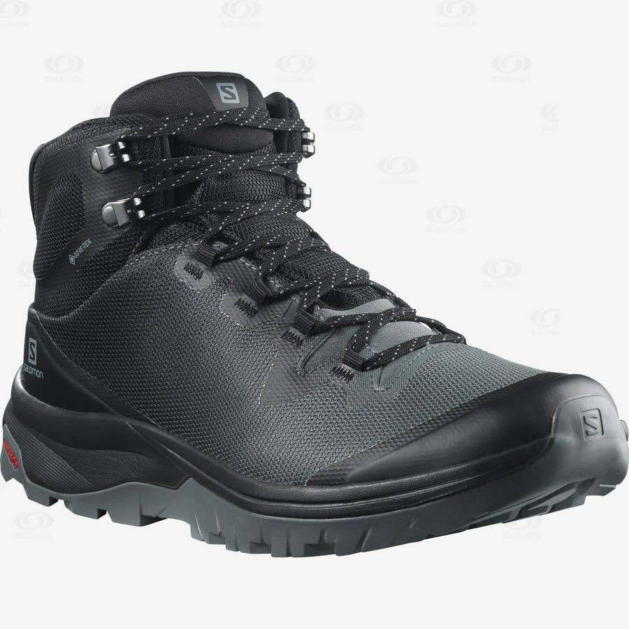 Salomon VAYA MID GORE-TEX Vandringsskor Dam Svarta | SE-M1006