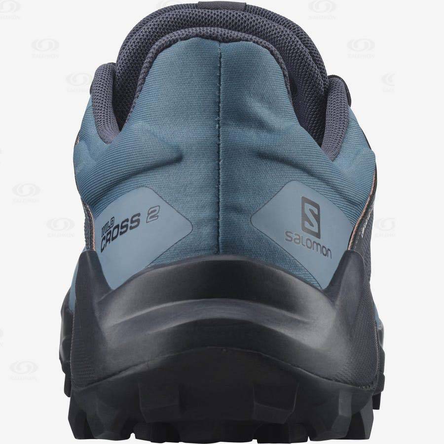 Salomon WILDCROSS 2 GORE-TEX Trailskor Dam Blå | SE-S1478